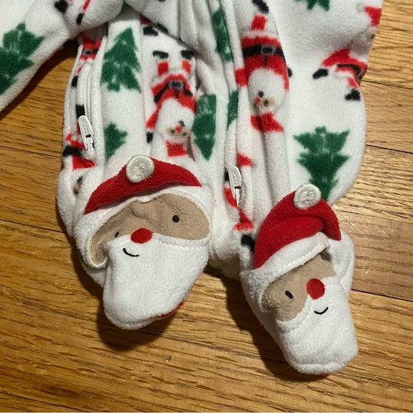 Carter’s My First Christmas Pajamas 3M - Picture 3 of 4